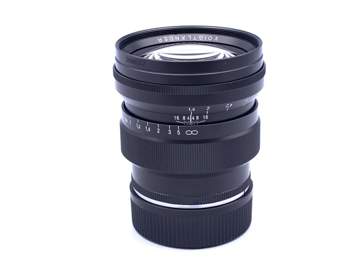 コシナ フォクトレンダー NOKTON Vintage Line 75mm F1.5 Aspherical VM ブラック