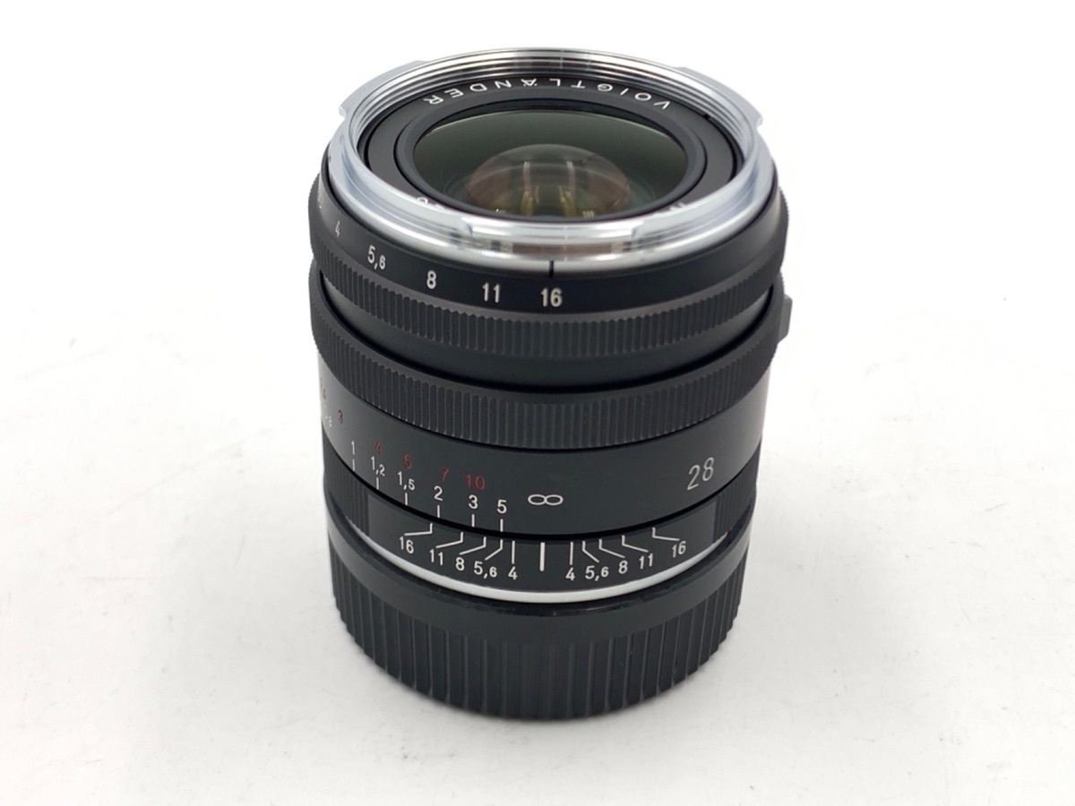 コシナ フォクトレンダー NOKTON Vintage Line 28mm F1.5 Aspherical VM Type I マットブラックペイント