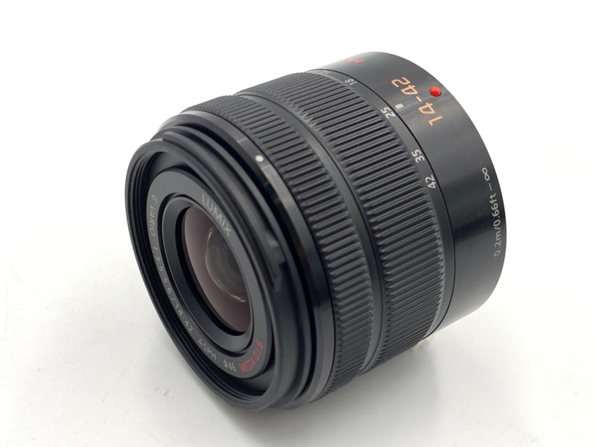 パナソニック LUMIX G VARIO 14-42mm F3.5-5.6 II ASPH. MEGA O.I.S. ブラック [H-FS1442A]
