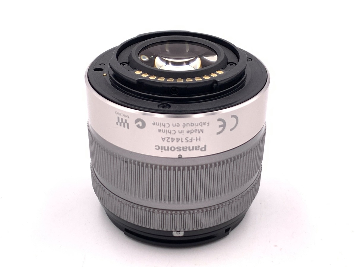 パナソニック LUMIX G VARIO 14-42mm F3.5-5.6 II ASPH. MEGA O.I.S. シルバー [H-FS1442A]