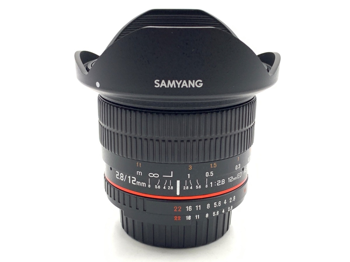 サムヤン 12mm F2.8 ED AS NCS FISH-EYE ニコンF(AE)
