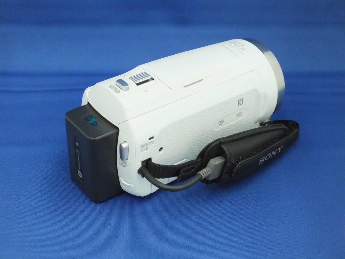 ソニー デジタルHDビデオカメラレコーダー HDR-CX680 W ホワイト