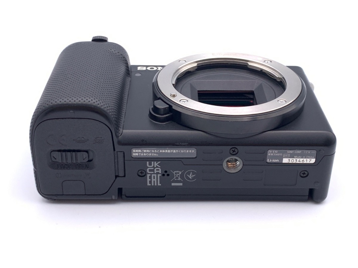 ソニー VLOGCAM ZV-E10 ボディ ブラック