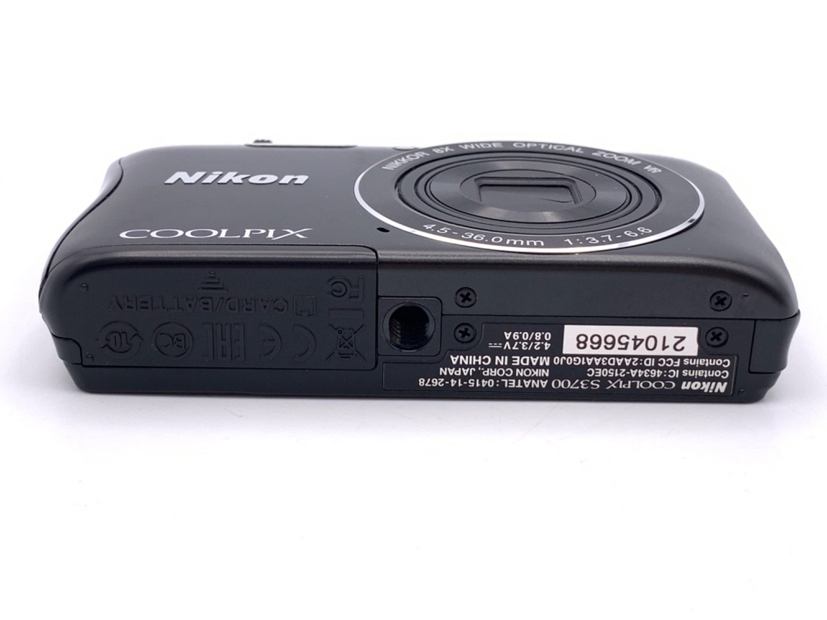 ニコン COOLPIX S3700BK ブラック