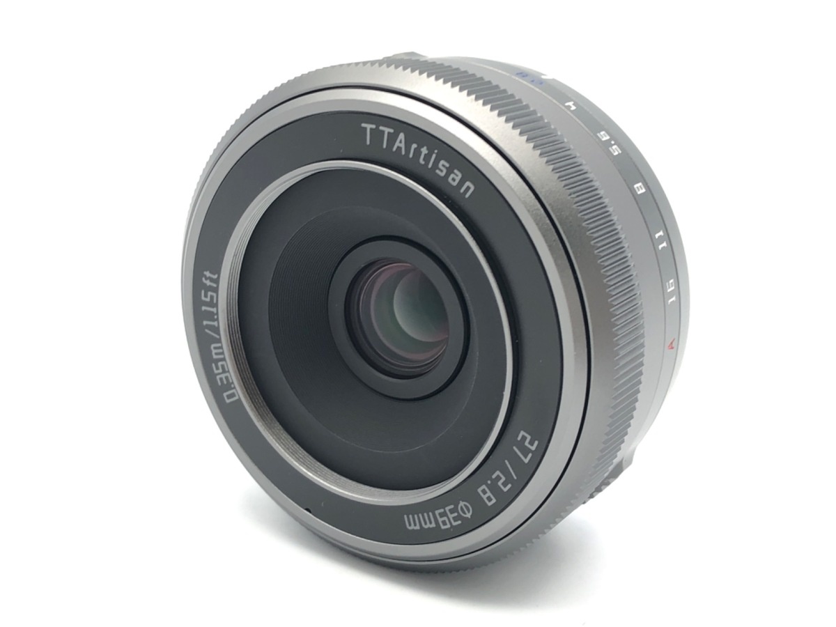 銘匠光学 TTArtisan AF 27mm f/2.8 フジフイルムX用 チタンブラック