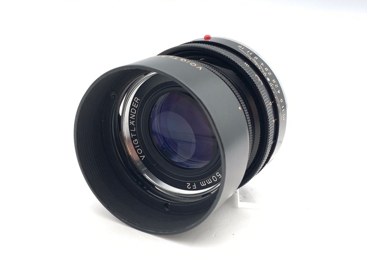 コシナ ヘリアー クラシック 50mm F2 VM250周年 ブラック