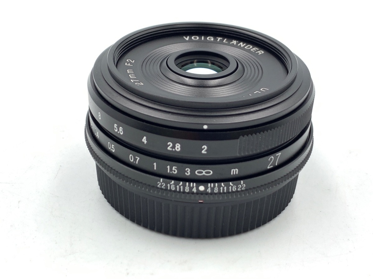 コシナ フォクトレンダー ULTRON 27mm F2 Xマウント用 ブラック