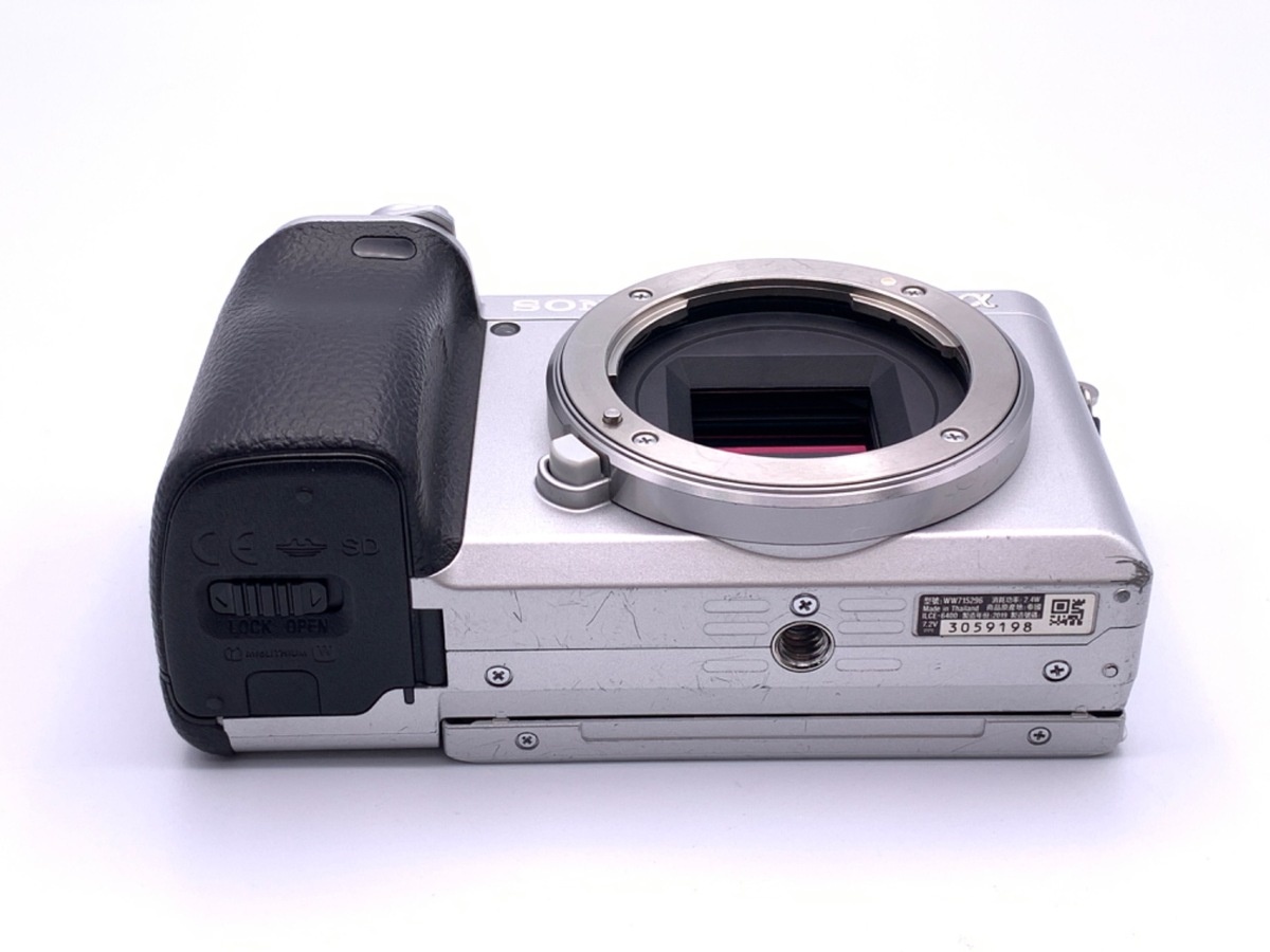 ソニー α6400 ボディ シルバー [ILCE-6400 S]