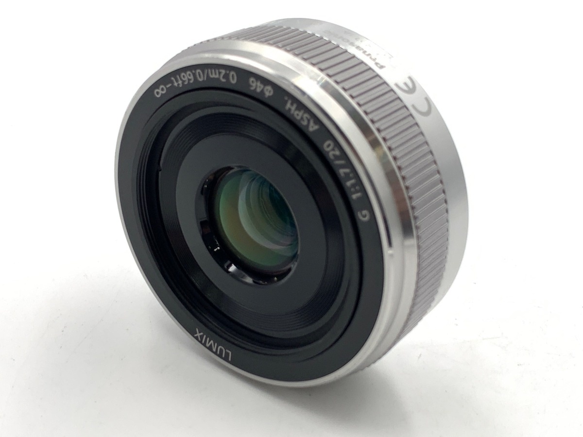パナソニック LUMIX G 20mm F1.7 II ASPH. [H-H020A] シルバー