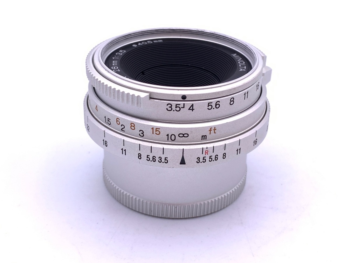 ミノルタ Gロッコール 28mm F3.5 (Lマウント)