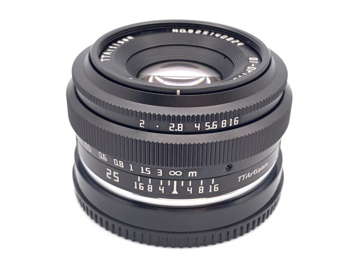 銘匠光学 TTArtisan 25mm f/2 C ソニーE用 ブラック