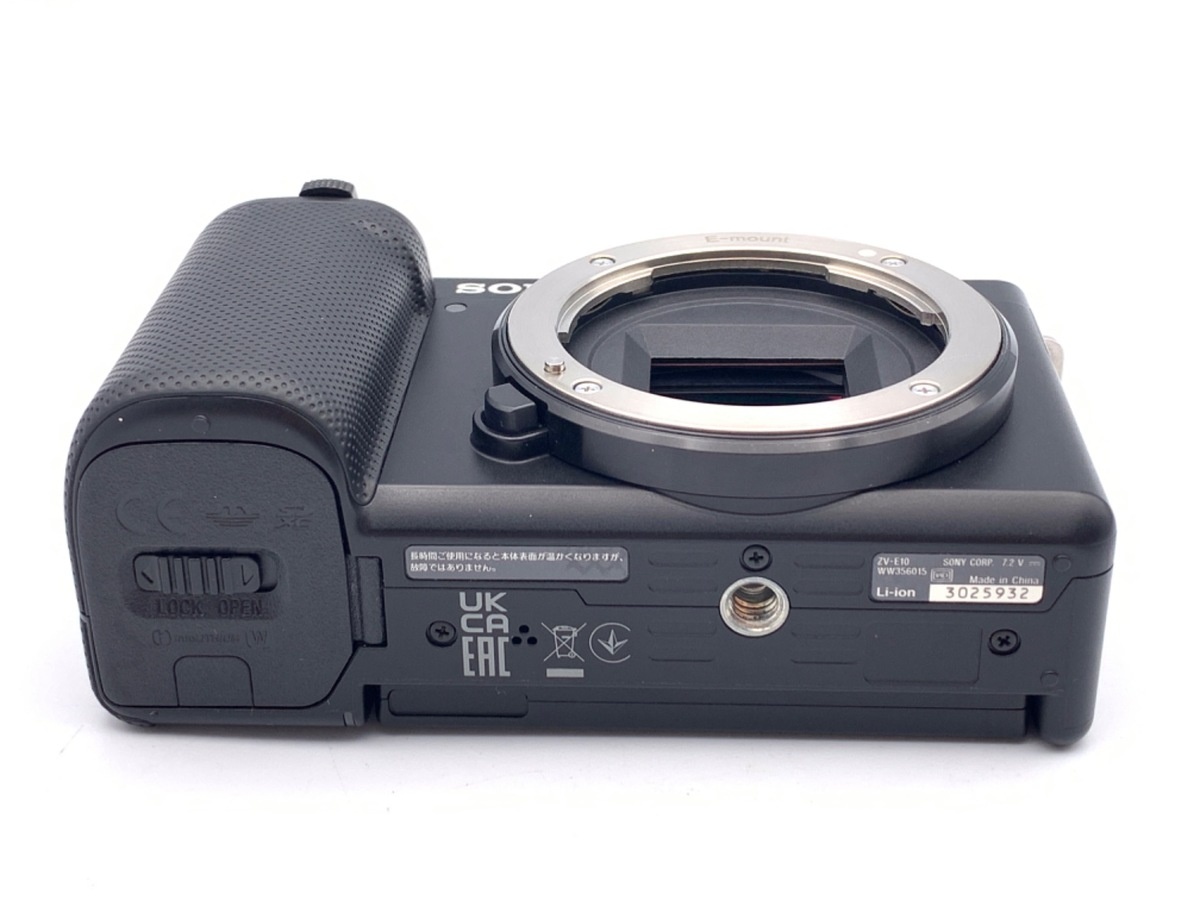ソニー VLOGCAM ZV-E10 ボディ ブラック