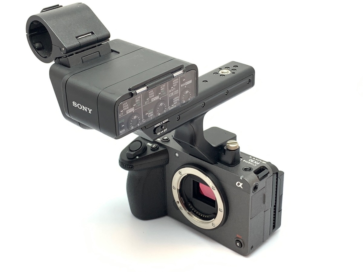 ソニー Cinema Line カメラ FX30 ハンドルユニットセット [ILME-FX30]