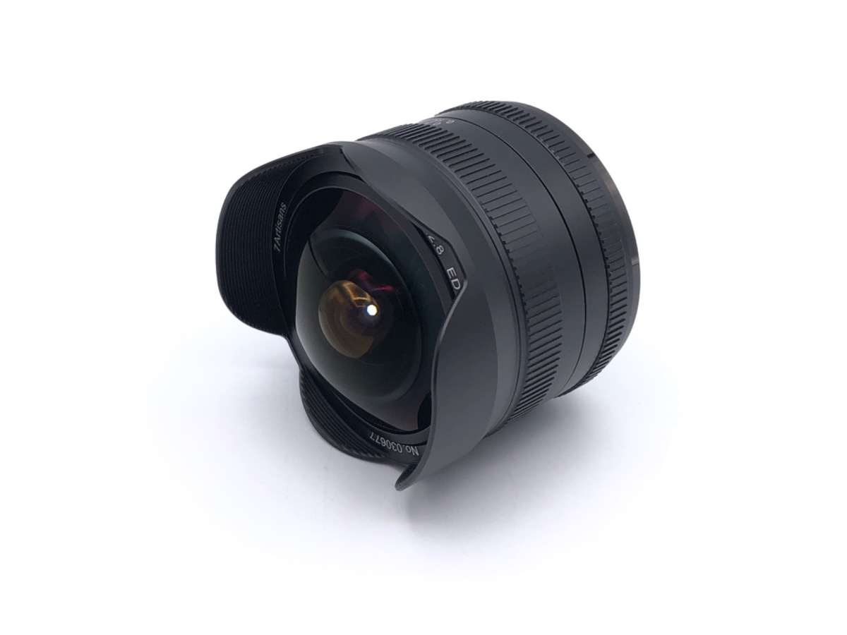 七工匠 7Artisans 75MB-II 7.5mm F2.8 FISH-EYE II ED キヤノンEF-M用
