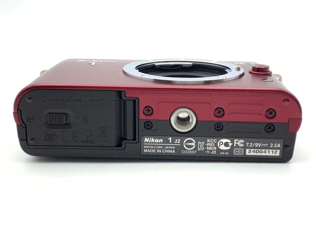 ニコン Nikon 1 J2 ボディ レッド
