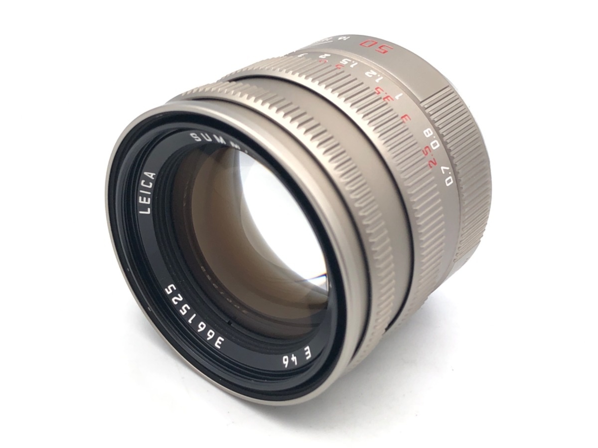 ライカ ズミルックスM 50mm F1.4 E46 チタン