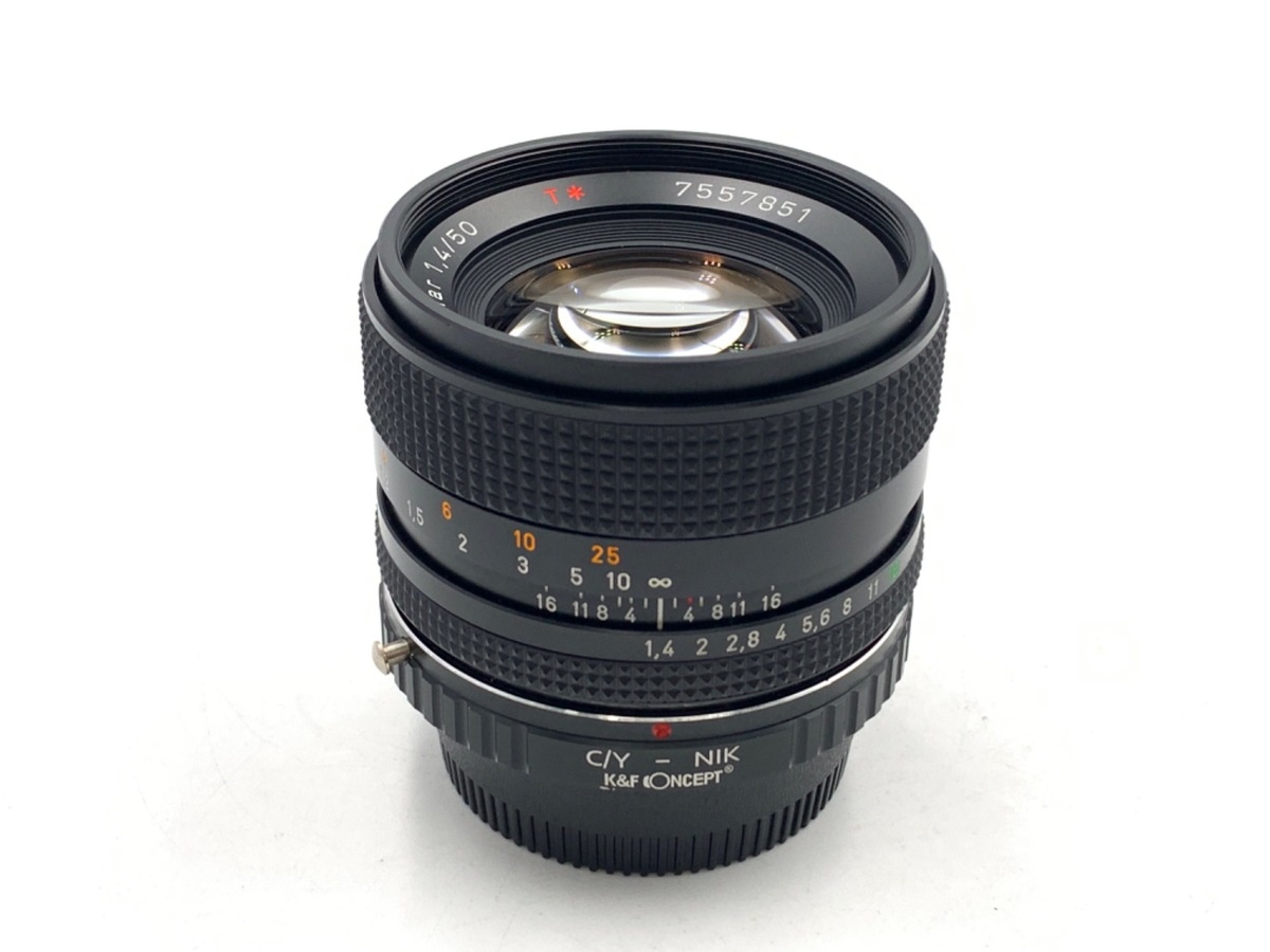 コンタックス RTSプラナー 50/1.4 MM(J)
