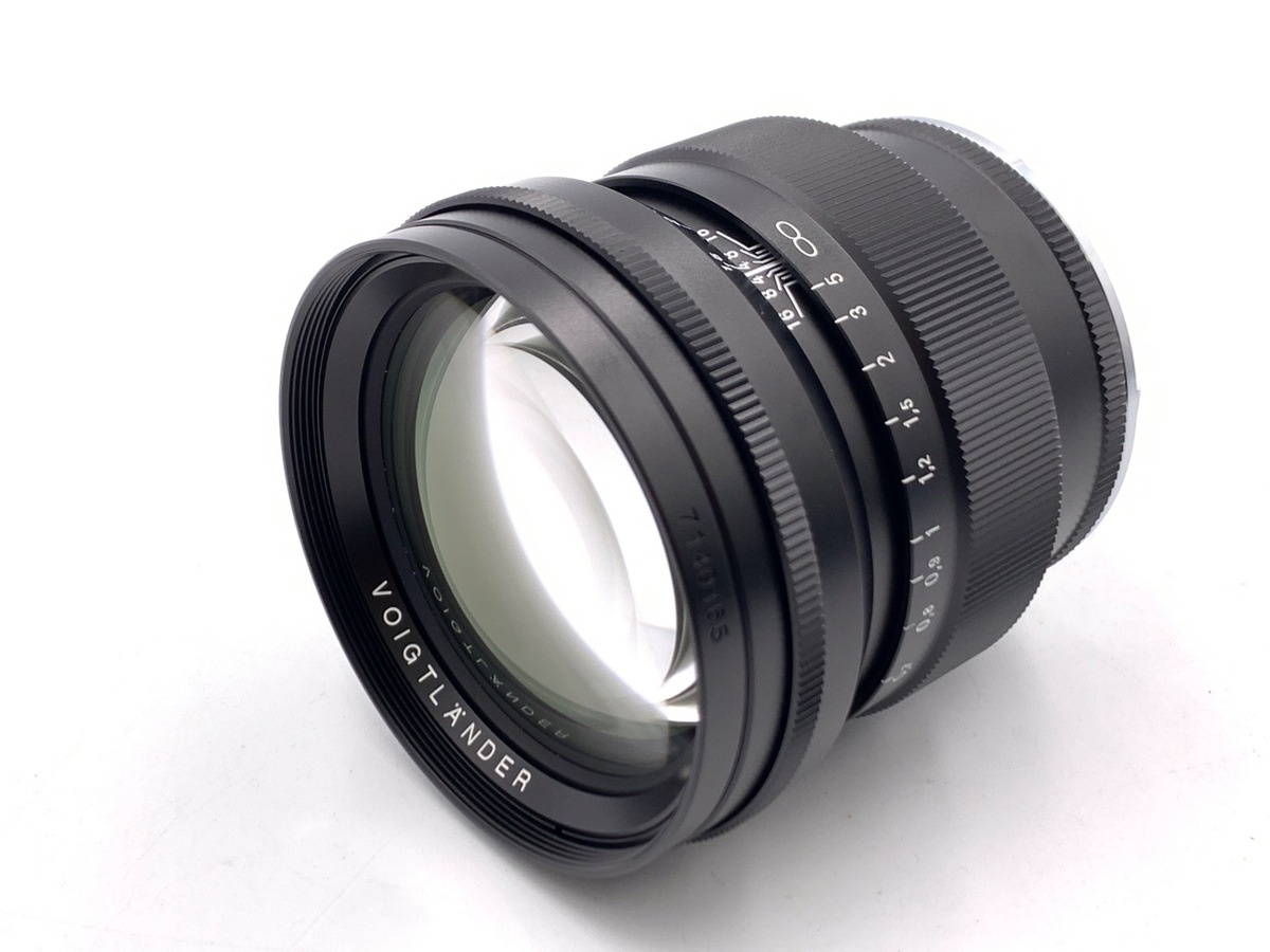 コシナ フォクトレンダー NOKTON Vintage Line 75mm F1.5 Aspherical VM ブラック