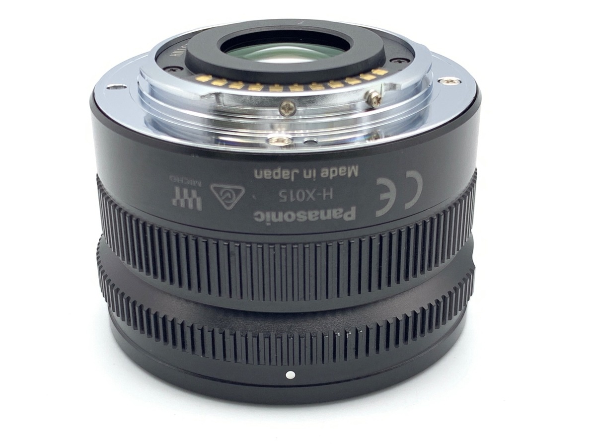 パナソニック LEICA DG SUMMILUX 15mm/F1.7 ASPH. [H-X015] ブラック