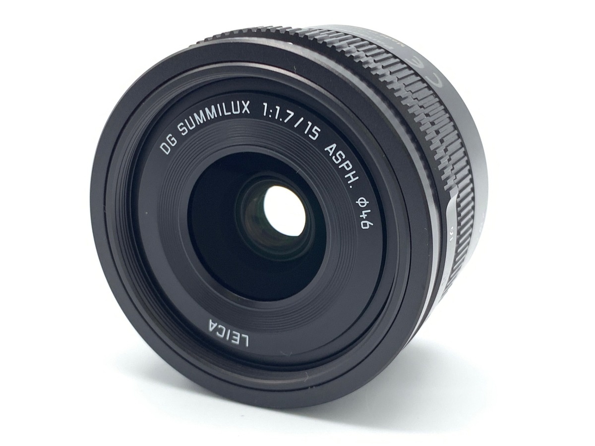 パナソニック LEICA DG SUMMILUX 15mm/F1.7 ASPH. [H-X015] ブラック