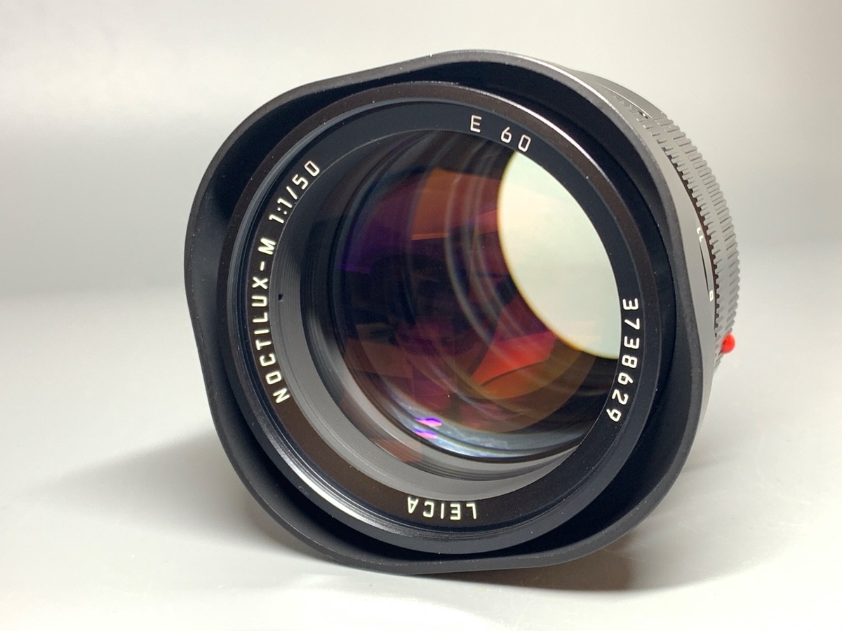 ライカ NOCTILUX-M 50mm F1.0 フード内蔵