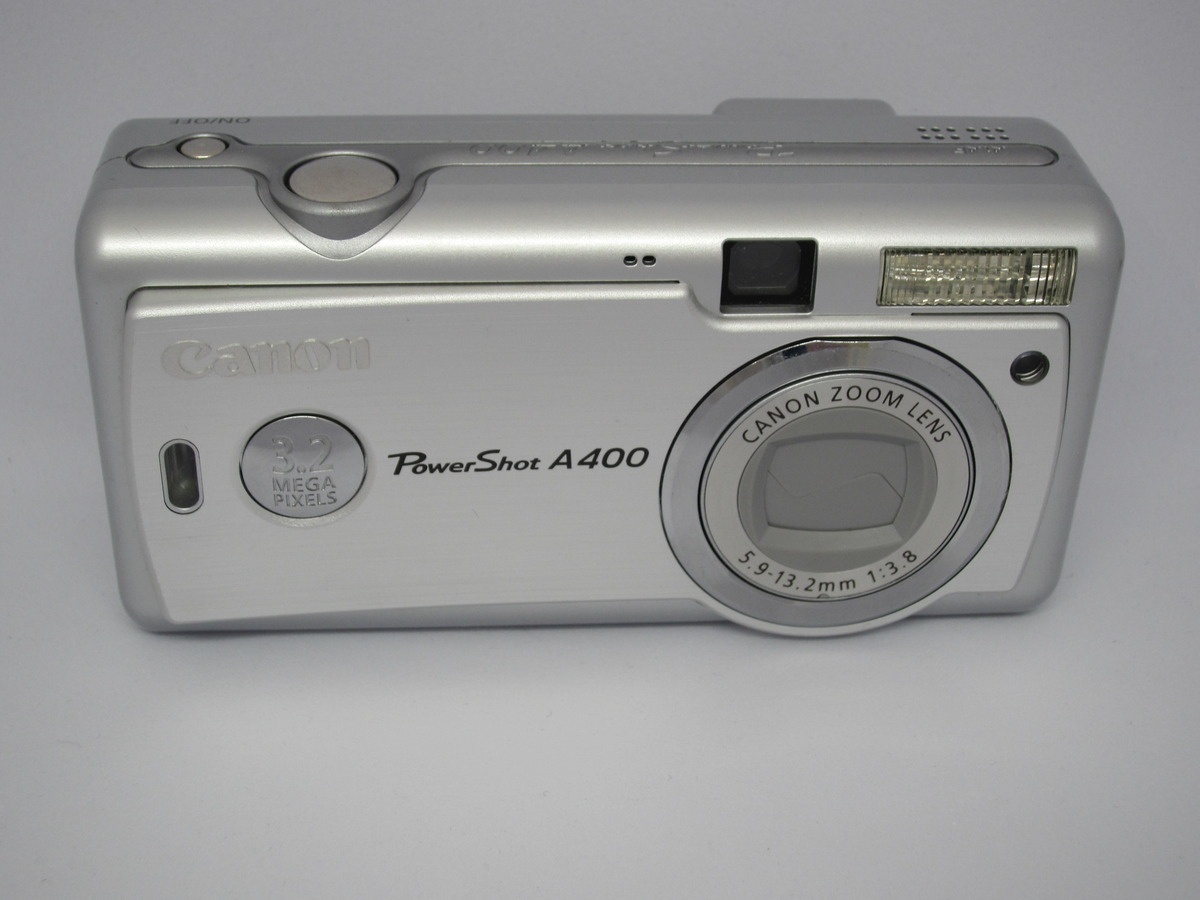 キヤノン（CANON）PowerShot A400 雫/シルバー【320万画素】
