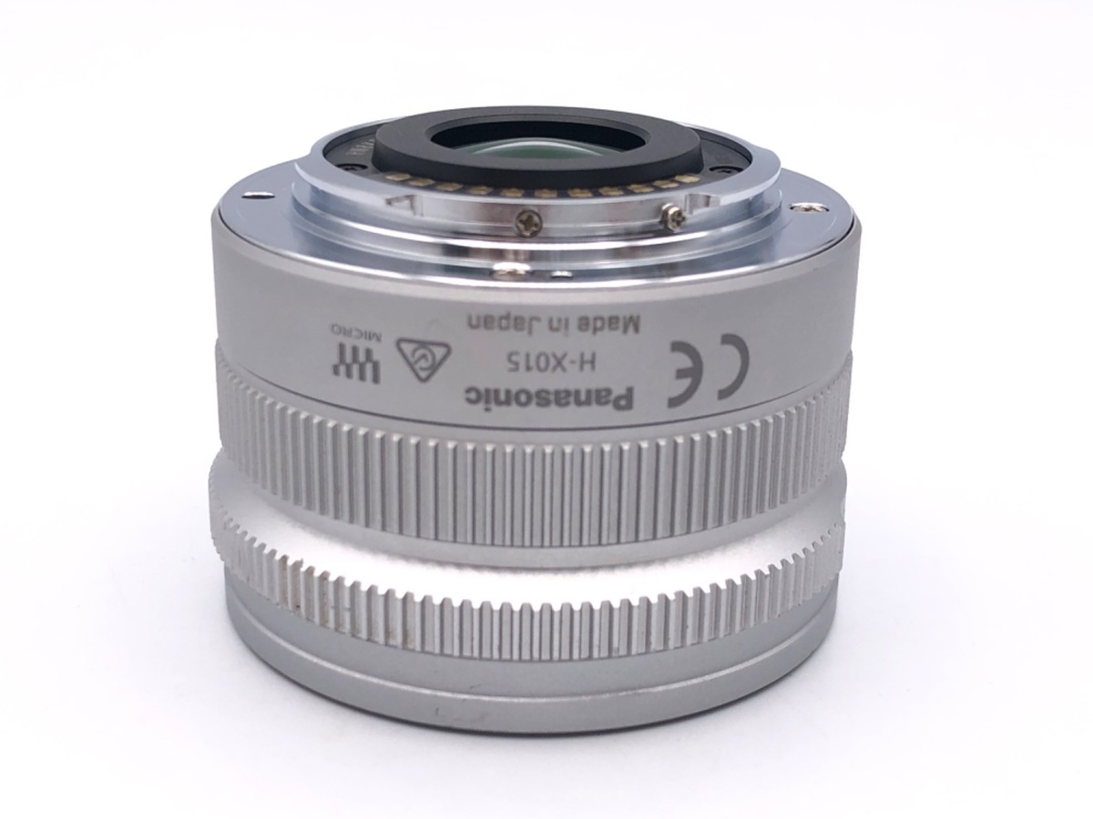 パナソニック LEICA DG SUMMILUX 15mm/F1.7 ASPH. [H-X015] シルバー