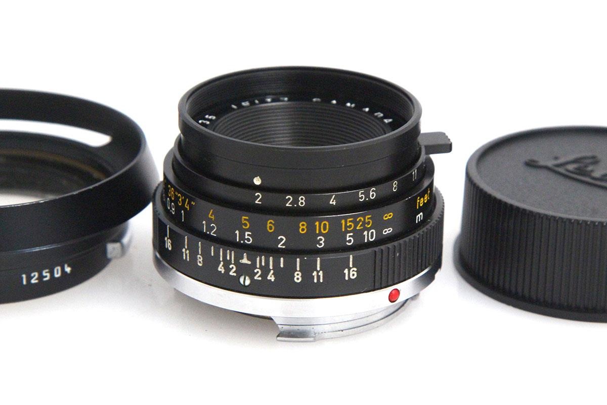 Summicron-M 35mm F2 6枚玉 ツノ付き CA01-A7817-2M3B
