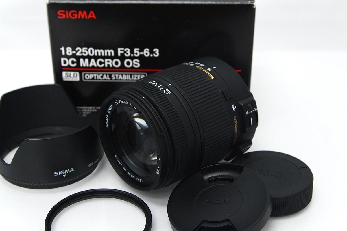 18-250mm F3.5-6.3 DC MACRO OS HSM ニコンFマウント用 CA01-M1937-2A4