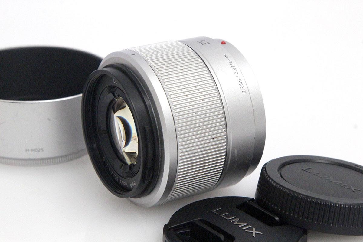 LUMIX G 25mm F1.7 ASPH. H-H025-S シルバー CA01-A9667-2A2F