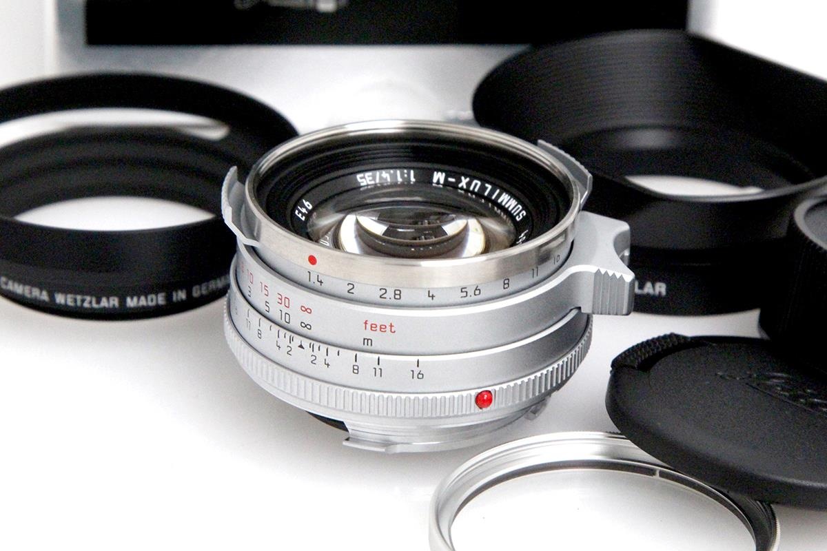 SUMMILUX-M 35mm F1.4 シルバー 11301 CA01-A10353-2K3