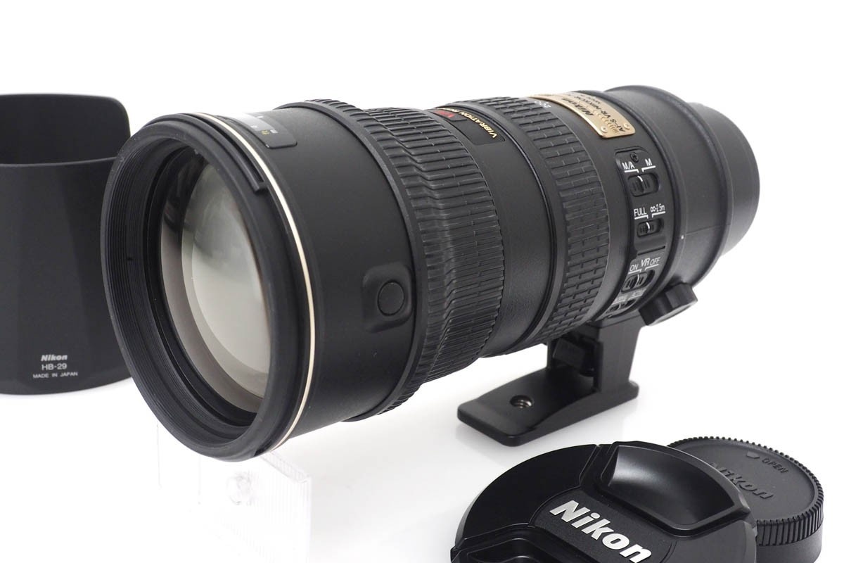 AF-S VR Zoom-NIKKOR 70-200mm f/2.8G IF-ED ブラック CA01-R802-2M1C