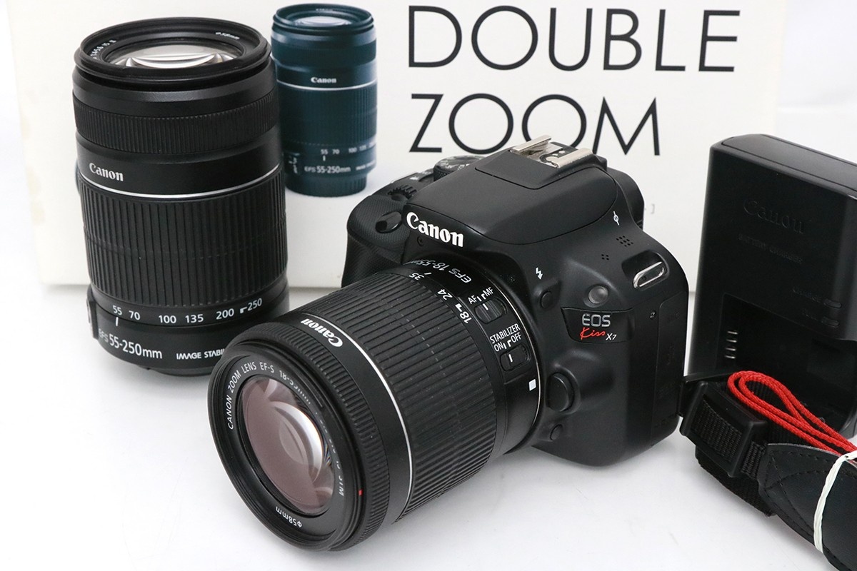 EOS Kiss X7 ダブルズームキット CA01-M4005-3V4