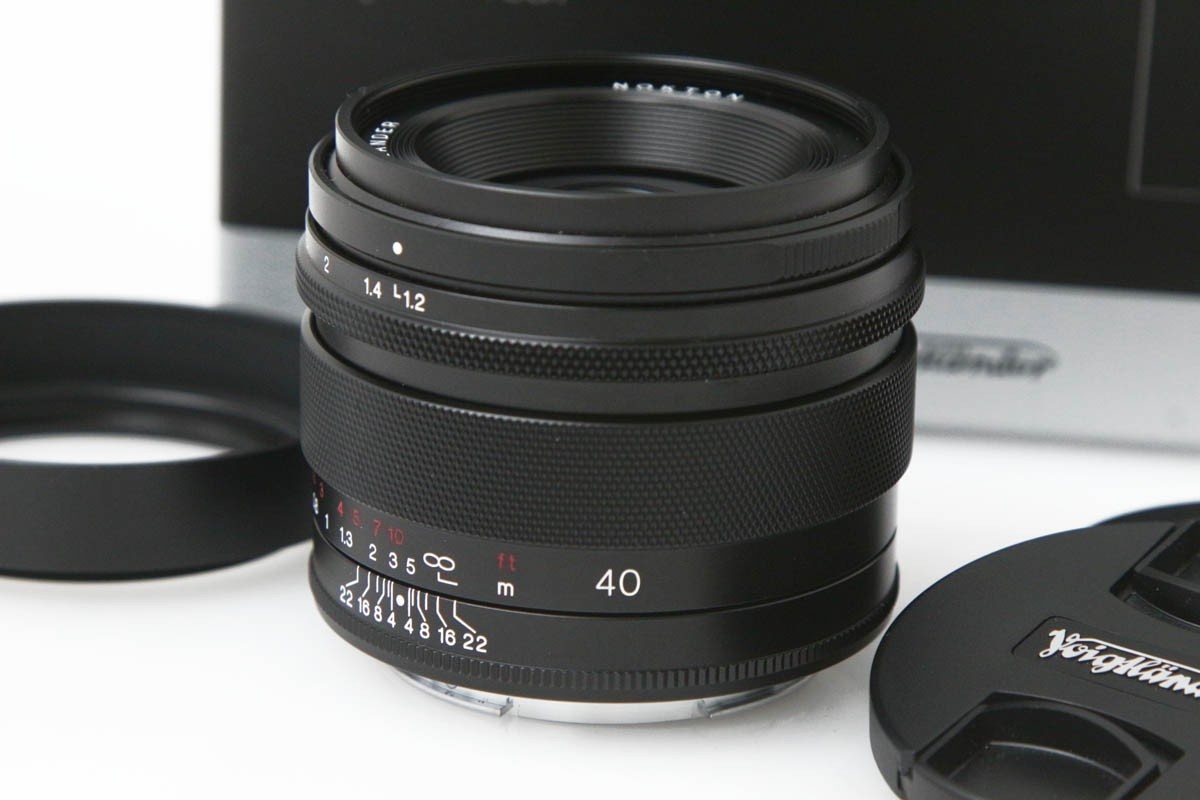 フォクトレンダー NOKTON 40mm F1.2 Aspherical キヤノンRFマウント用 CA01-R1087-2N3