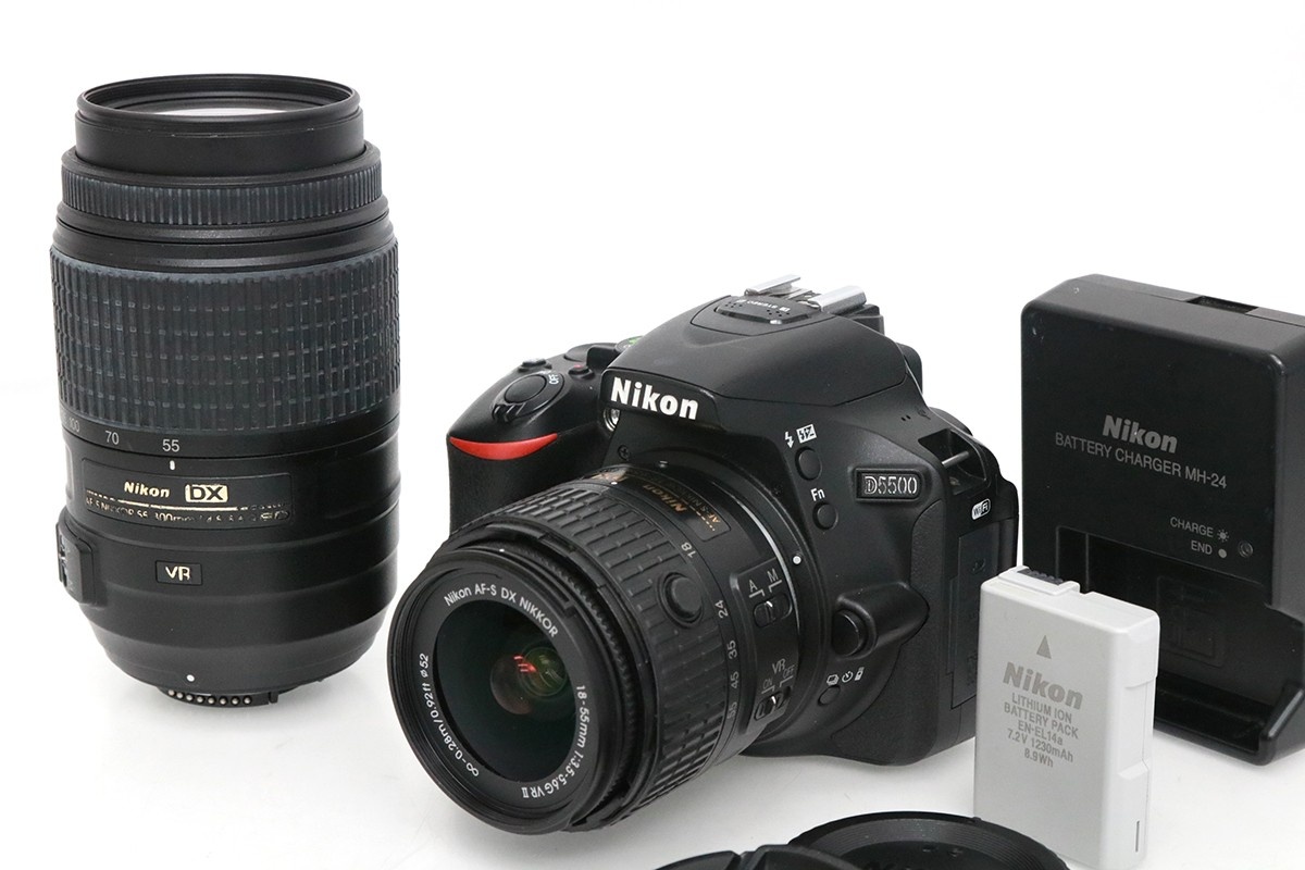 D5500 ダブルズームキット CA01-M4201-3U4A-ψ