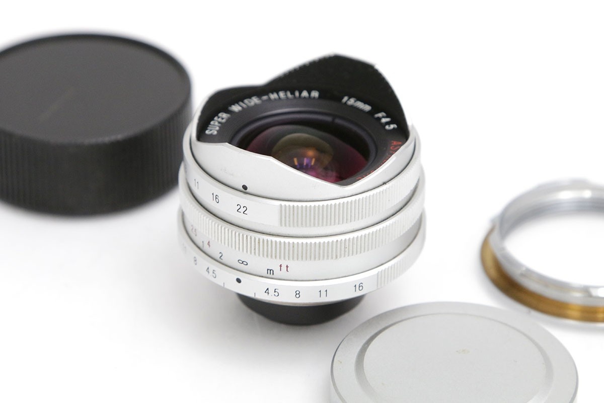 SUPER WIDE-HELIAR 15mm F4.5 Aspherical CA01-B1218-2A2A