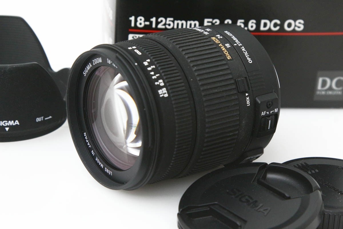 18-125mm F3.8-5.6 DC OS HSM キヤノンEFマウント用 CA01-R1156-2N3