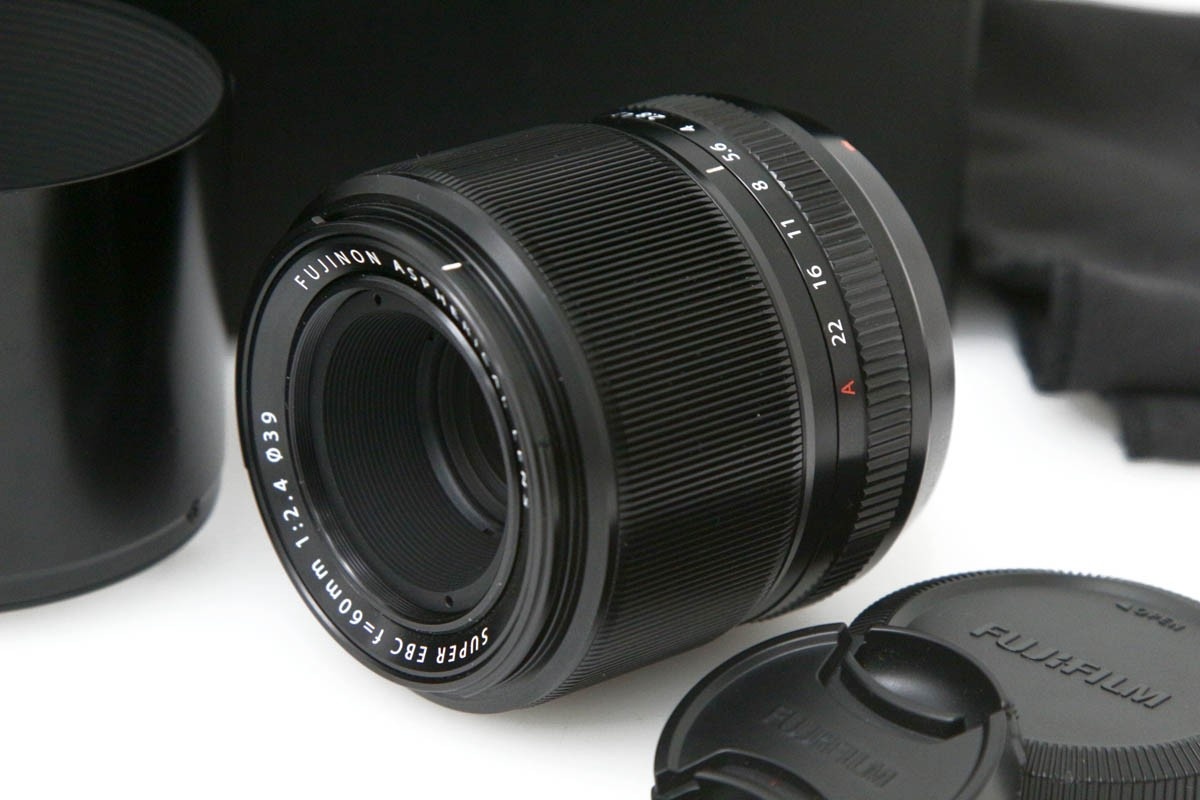 フジノンレンズ XF60mm F2.4 R Macro CA01-R1215-2N3