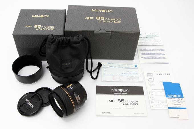 AF 85mm F1.4 G(D) Limited フード・元箱付 K2993-2B3