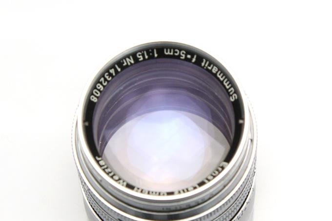 Summarit-L 5cm F1.5 M607-2B2D-Ω-ψ
