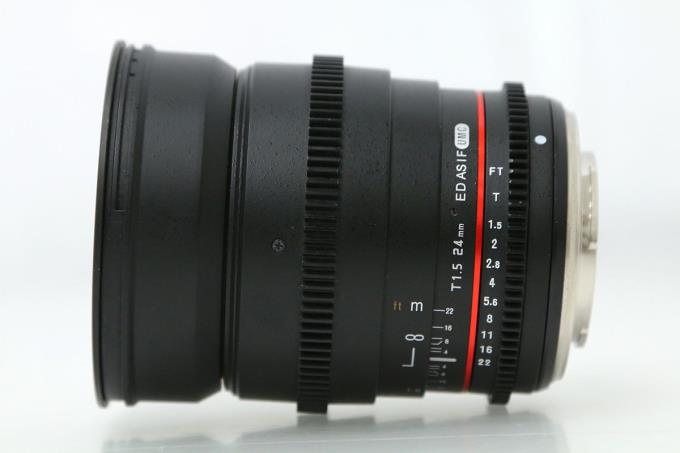24mm T1.5 VDSLR ED AS IF UMC サムスンNXマウント用 γS2736-2M3C