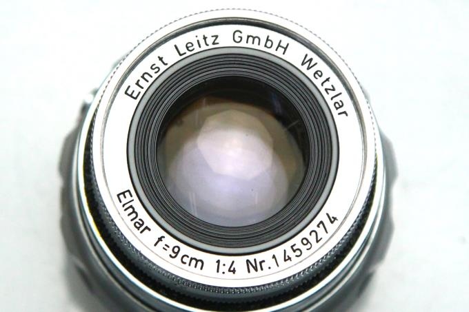 Elmar-M 90mm F4 沈胴式 シルバー H1567-2N1B-ψ