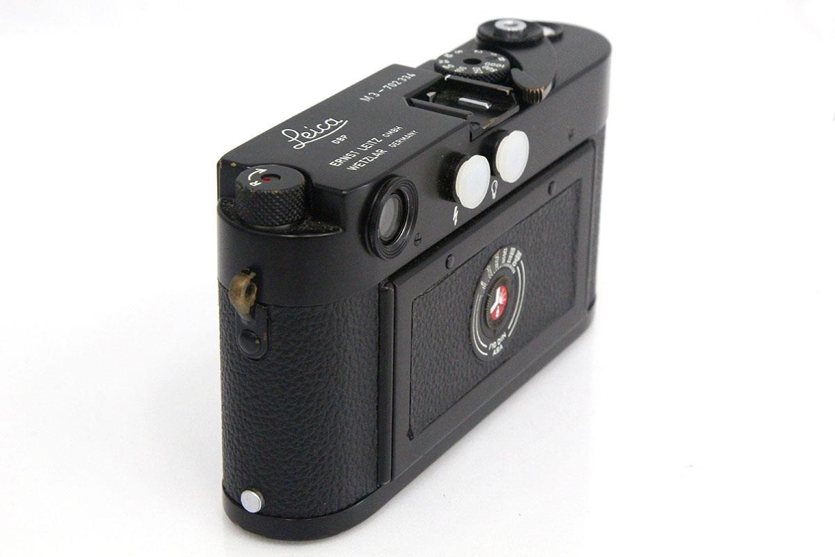 ワンピなど最旬ア！ ボディ M3 leica ブラックペイント 最初期型 ダブルストローク フィルムカメラ