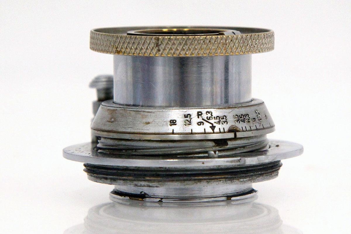 Elmar 5cm F3.5 ニッケルエルマー ライカL39マウント用 γA4317-2M3A-ψ