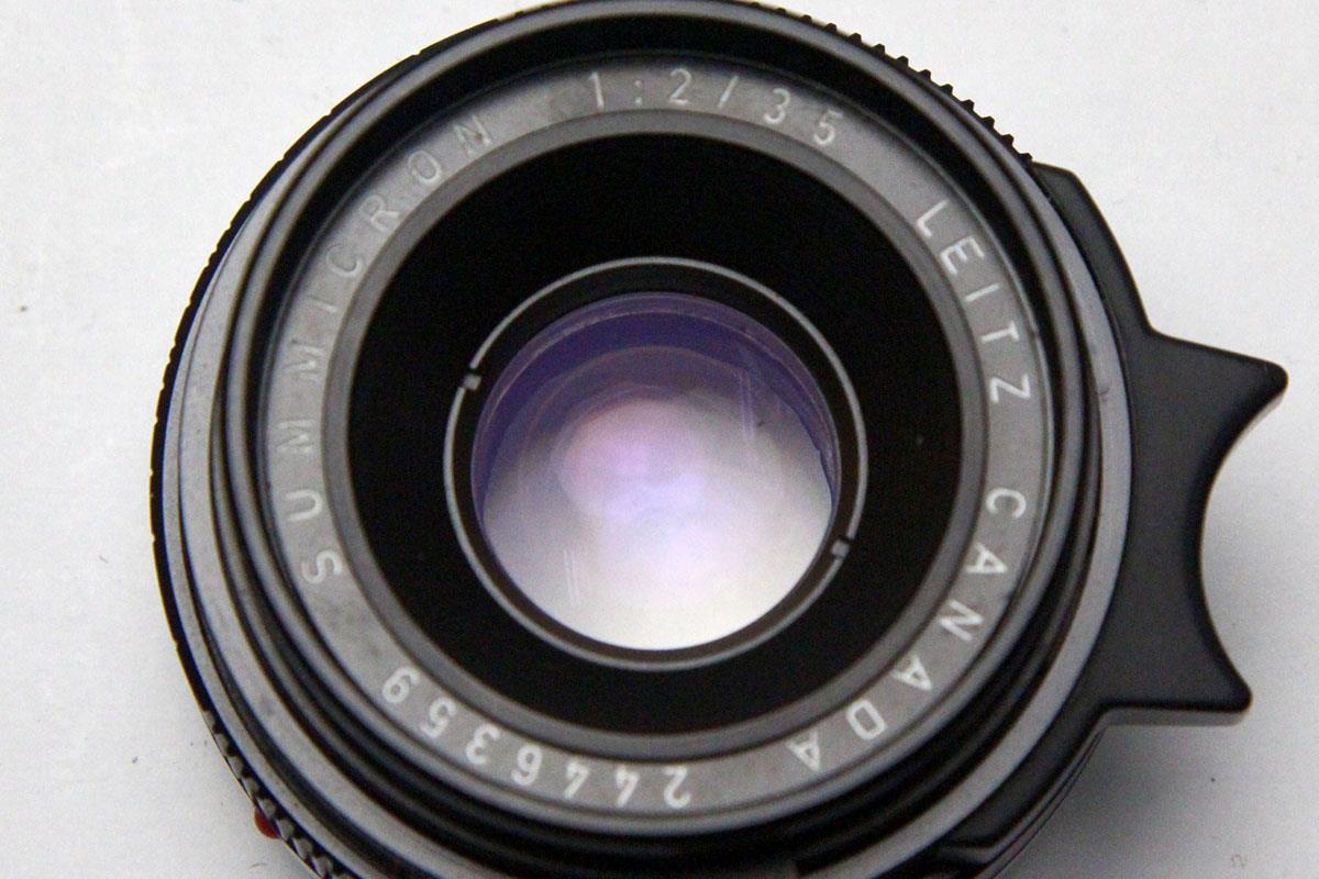 Summicron-M 35mm F2 6枚玉 ツノ付き CA01-A7817-2M3B