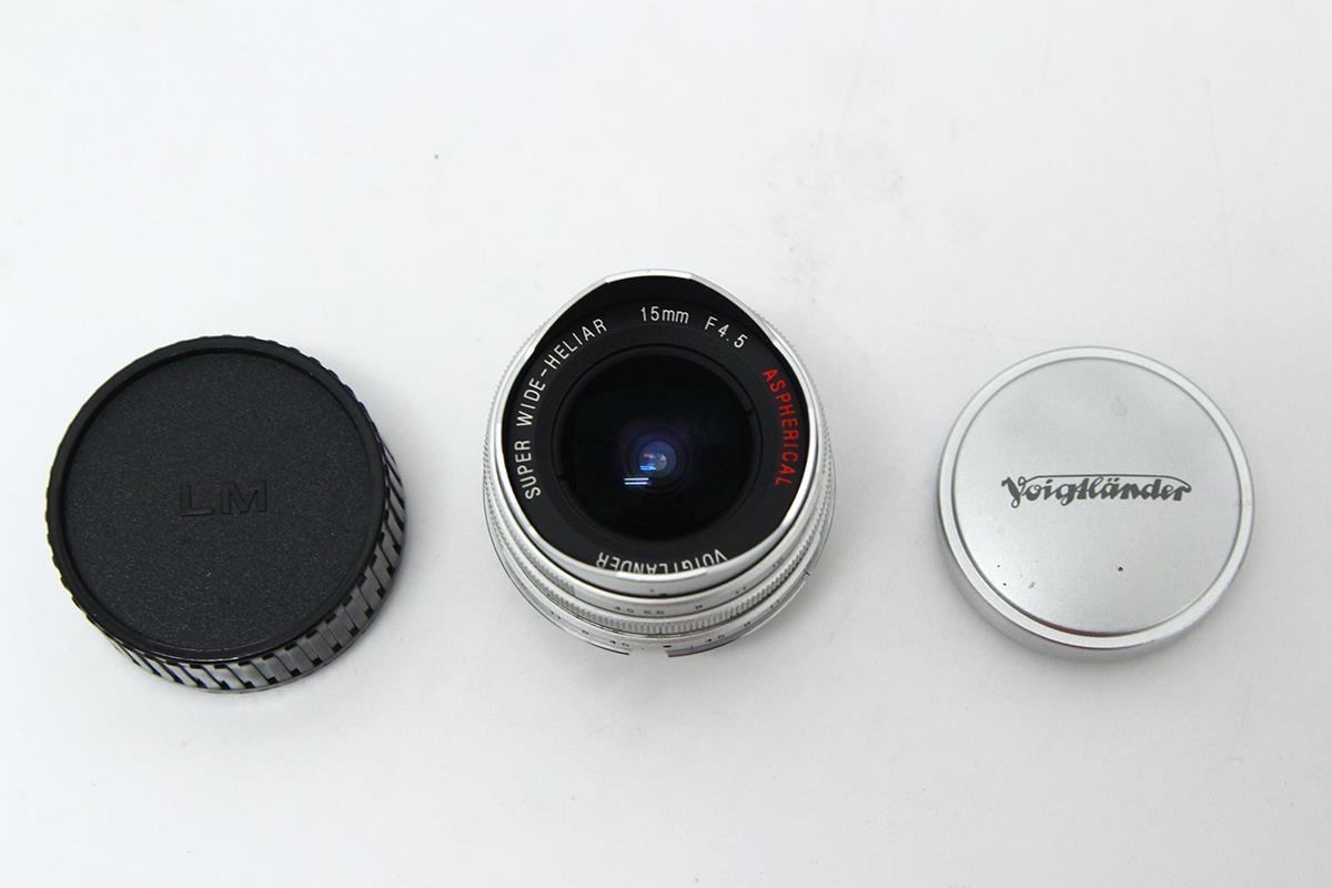 フォクトレンダー SUPER WIDE-HELIAR 15mm F4.5 Aspherical シルバー CA01-M1951-2A2A-ψ