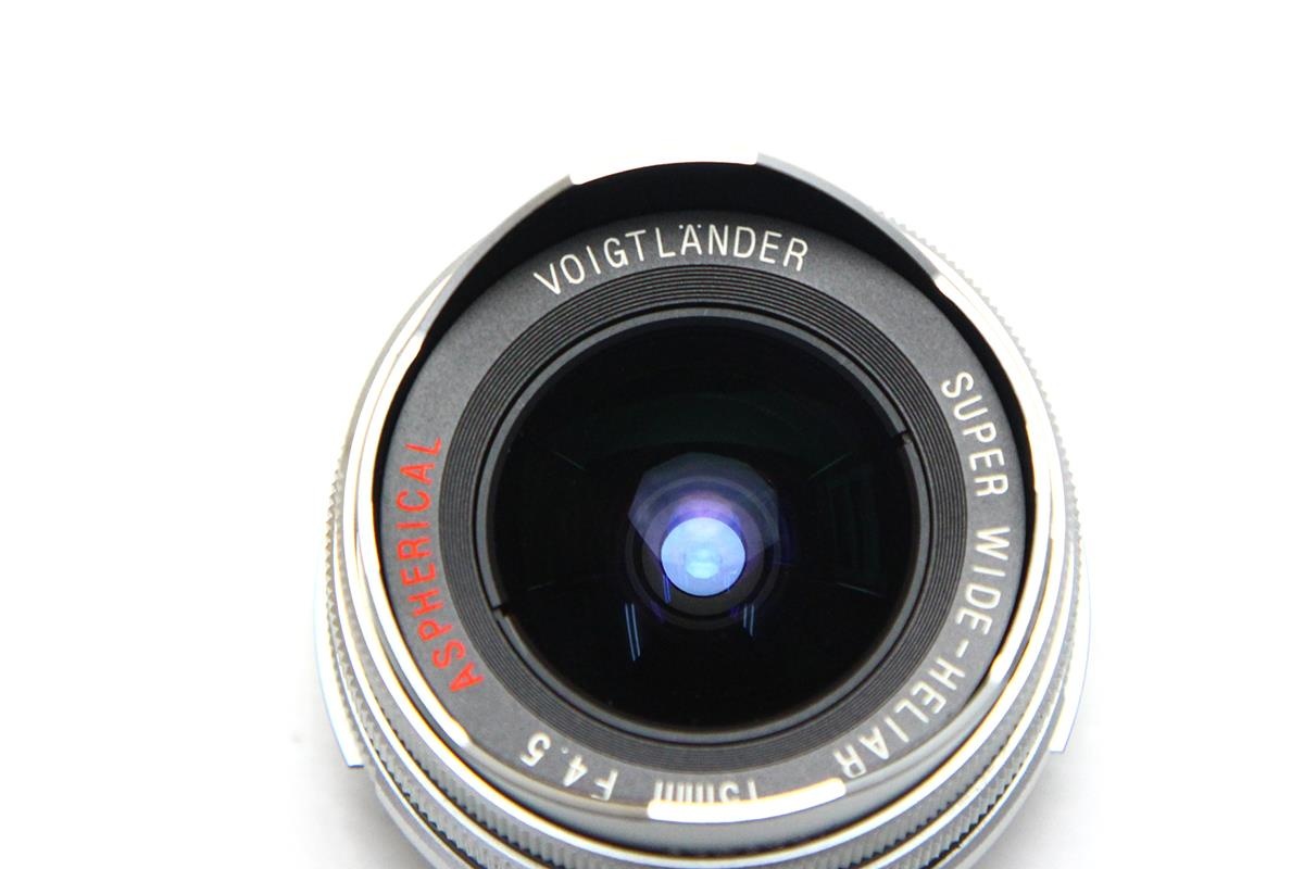 フォクトレンダー SUPER WIDE-HELIAR 15mm F4.5 Aspherical シルバー CA01-M1951-2A2A-ψ