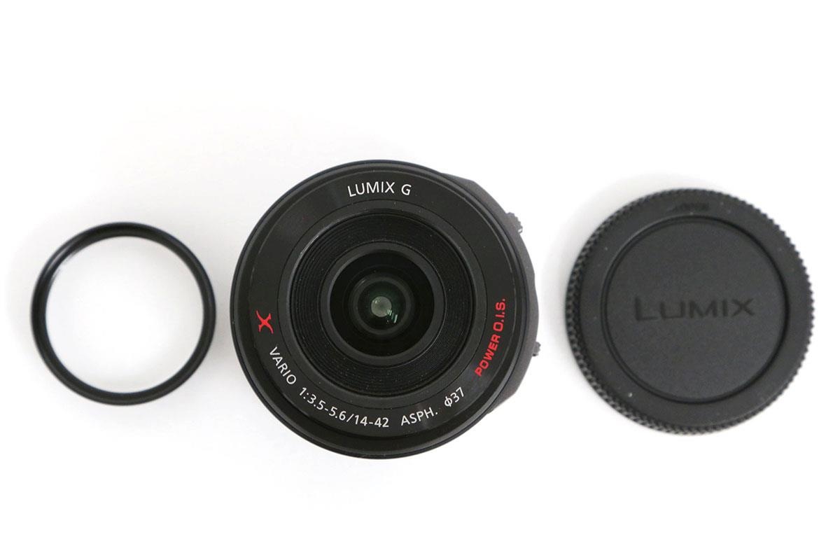 LUMIX G X VARIO PZ 14-42mm F3.5-5.6 ASPH. POWER O.I.S. H-PS14042-K ブラック CA01-C343-2R1B
