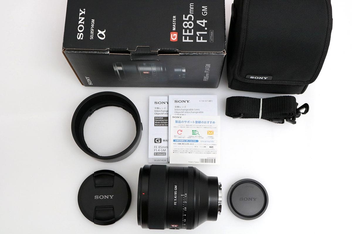 FE 85mm F1.4 GM SEL85F14GM CA01-C365-3X4