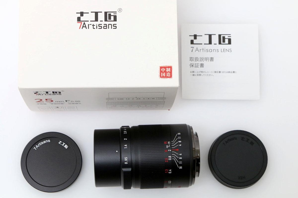 25mm F0.95 ED 25095EB ソニーEマウント用 CA01-C388-3X4